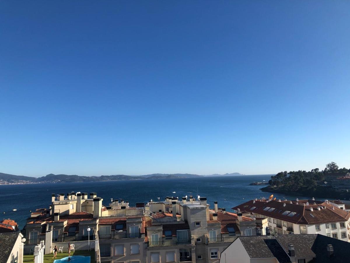 Appartamento Enjoy Sanxenxo,200M Playa, Balcon Vistas Cies, Piscina & Terraza Azotea,2 Plazas Garaje, 2 Banos, Muy Luminoso, Muy Tranquilo,Muy Equipado, Centrico Esterno foto