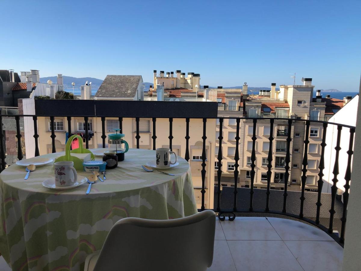 Appartamento Enjoy Sanxenxo,200M Playa, Balcon Vistas Cies, Piscina & Terraza Azotea,2 Plazas Garaje, 2 Banos, Muy Luminoso, Muy Tranquilo,Muy Equipado, Centrico Esterno foto