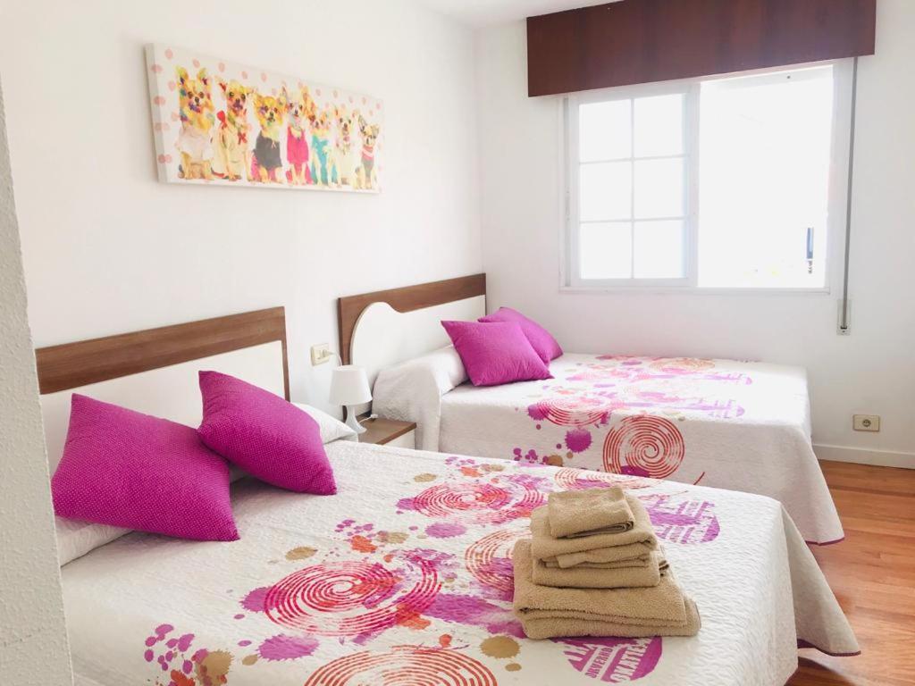Appartamento Enjoy Sanxenxo,200M Playa, Balcon Vistas Cies, Piscina & Terraza Azotea,2 Plazas Garaje, 2 Banos, Muy Luminoso, Muy Tranquilo,Muy Equipado, Centrico Esterno foto